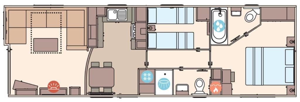Tattershall Lakes 6 Berth With Bath Extérieur photo
